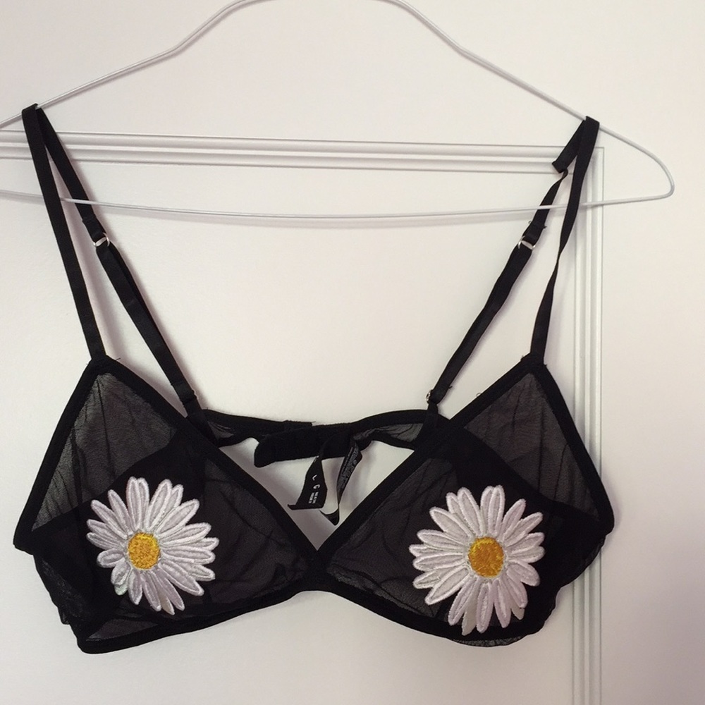 Mesh Daisy Bralette